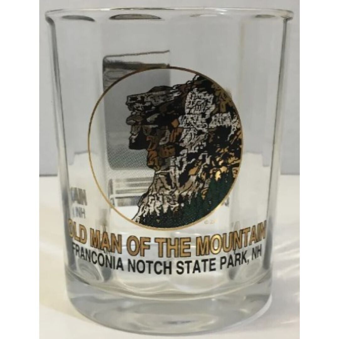 Old Man Of The Mountain Franconia Notch State Park, NH Whiskey Glass
