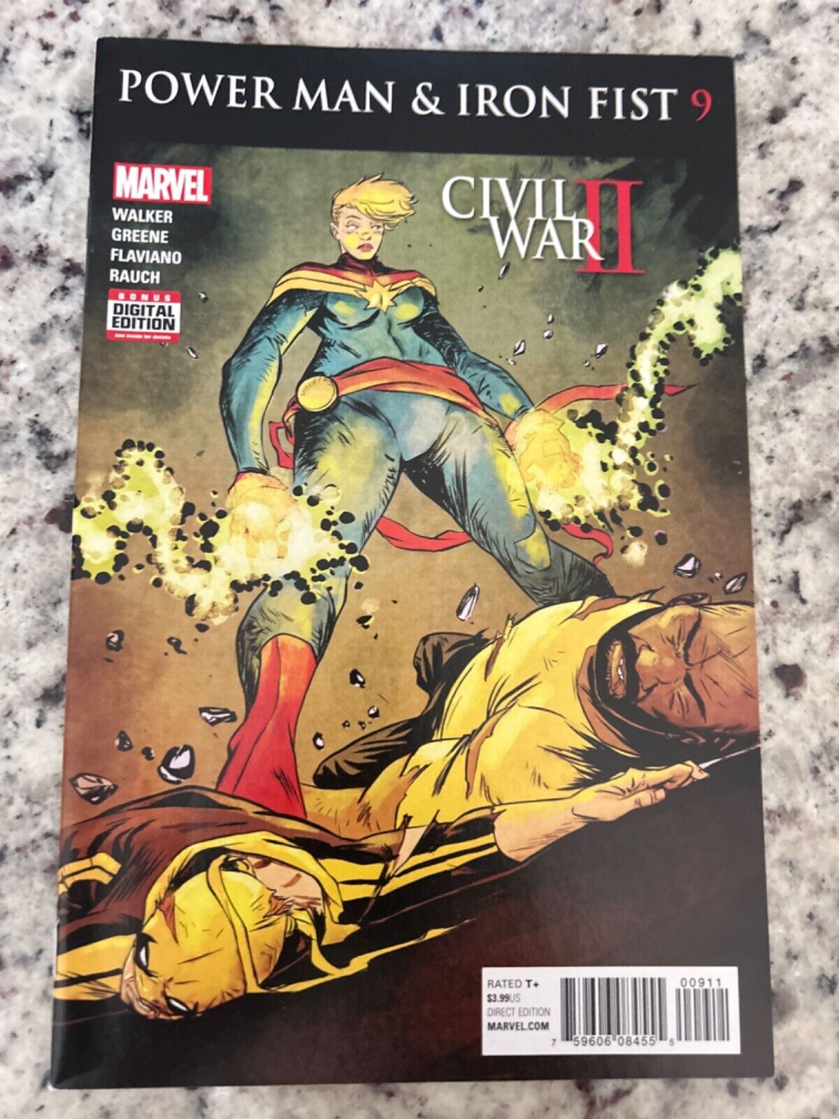 Power Man And Iron Fist #9 Vol. 3 (Marvel, 2016) Civil War II, ungraded