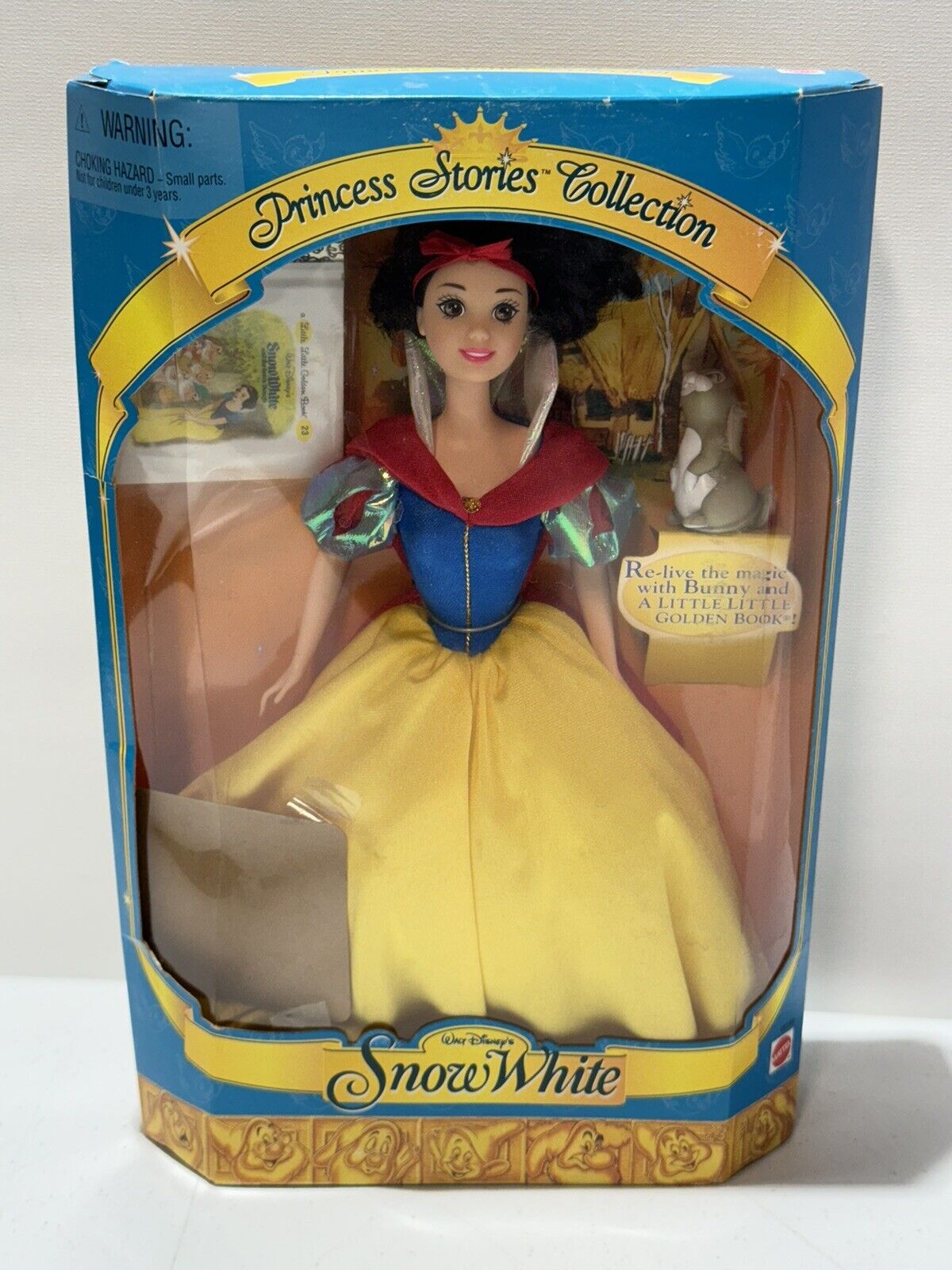 1997 Disney Princess Stories Collection Complete Snow White Mattel Barbie Doll