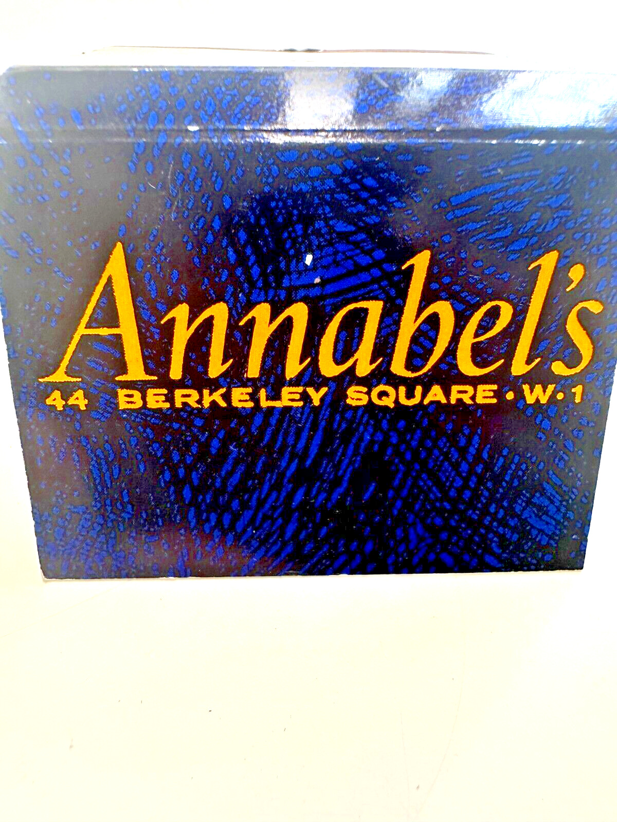 Vintage Annabel's London Matchbook - Rare Collectible
