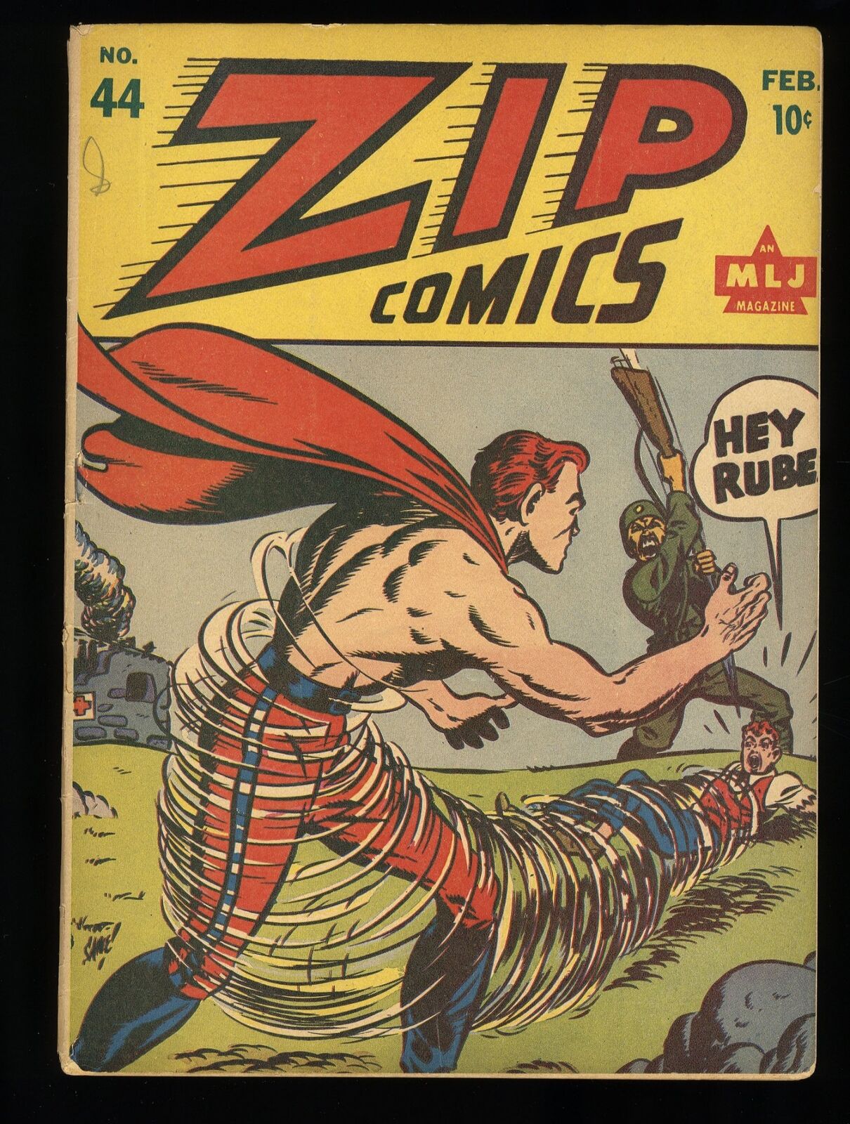 Zip Comics #44 VG+ 4.5 Golden Age MLJ Superhero Archie 1944