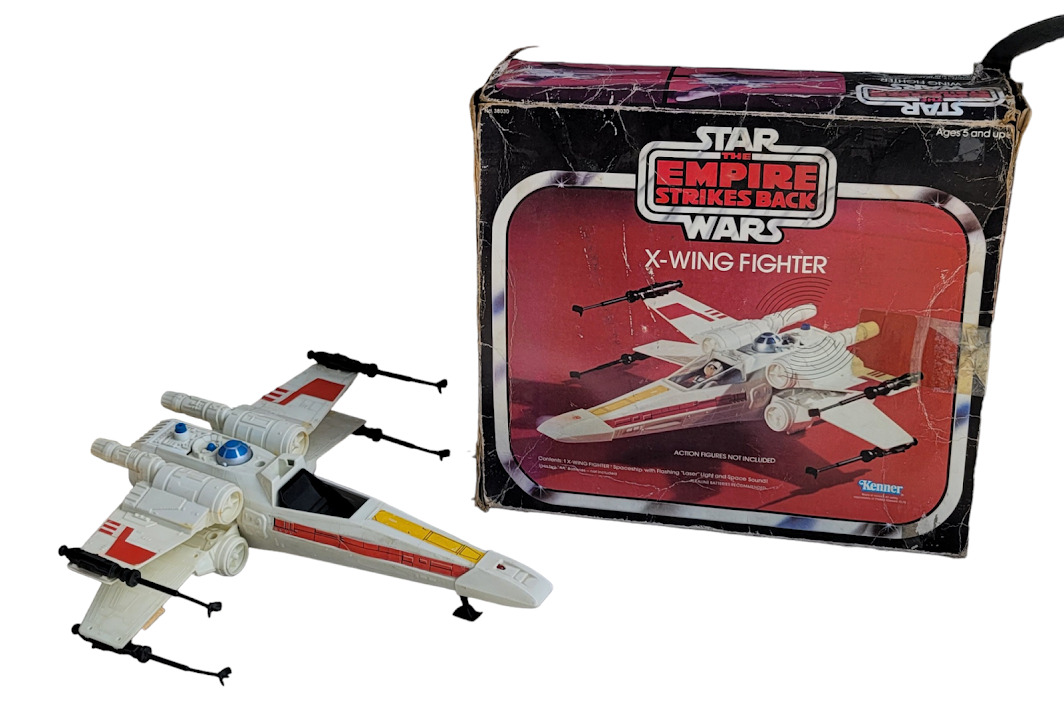 Original 1978 X-Wing Fighter Star Wars Empire Strikes Back With Box M22