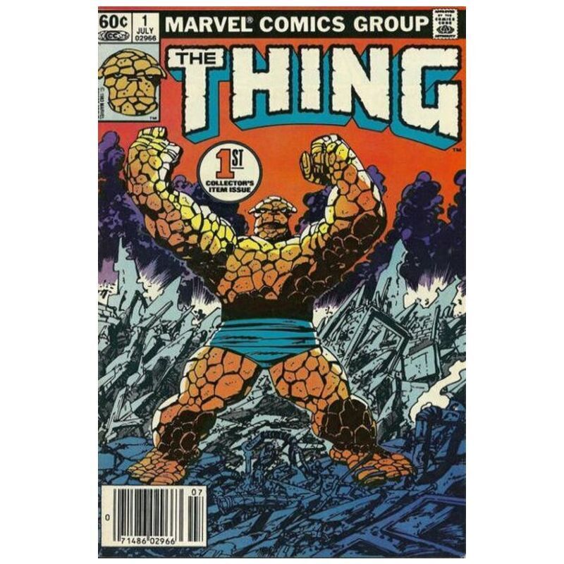 Thing (1983 series) #1 Newsstand in Very Fine minus condition. Marvel comics [r{