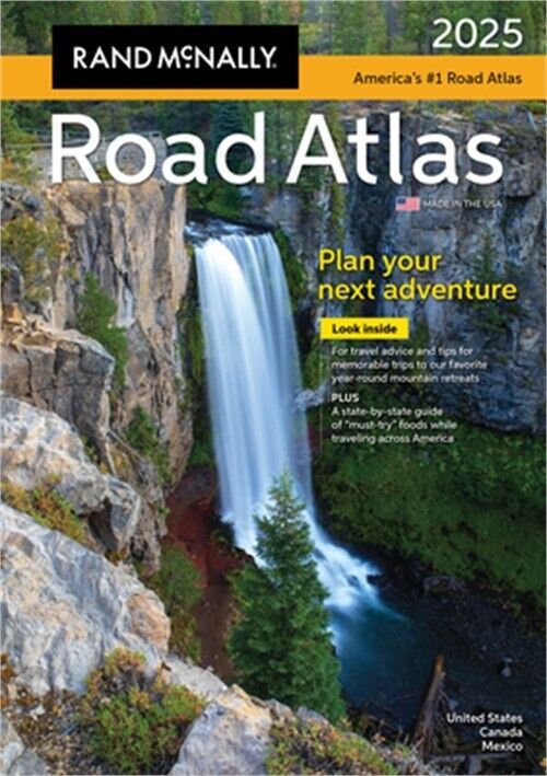 Rand McNally 2025 Road Atlas (Paperback)
