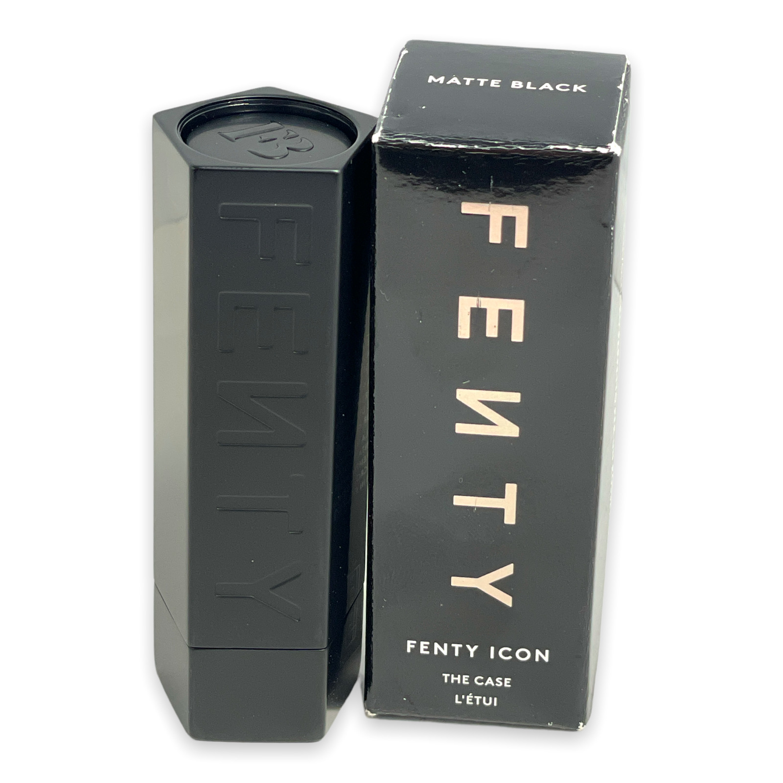 Fenty Icon The Case By Fenty Beauty *MATTE BLACK* NEW IN BOX
