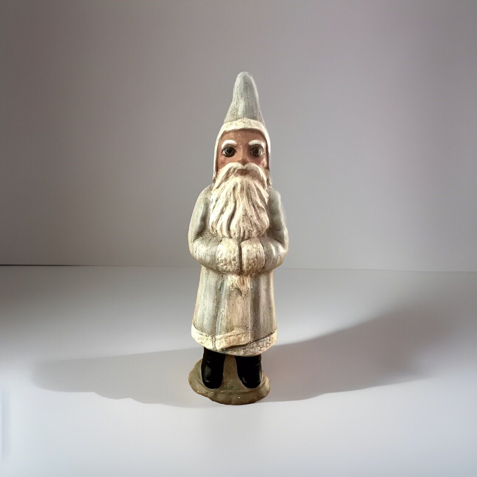 Bev Waterman 2004 Ceramic Santa Figurine