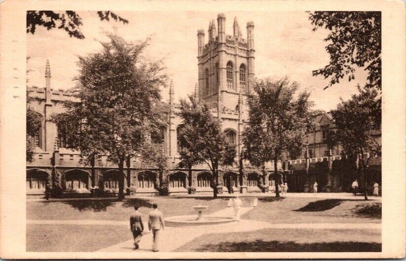 Vintage Postcard Mitchell Tower University of Chicago  Chicago Illinois IL  Z643