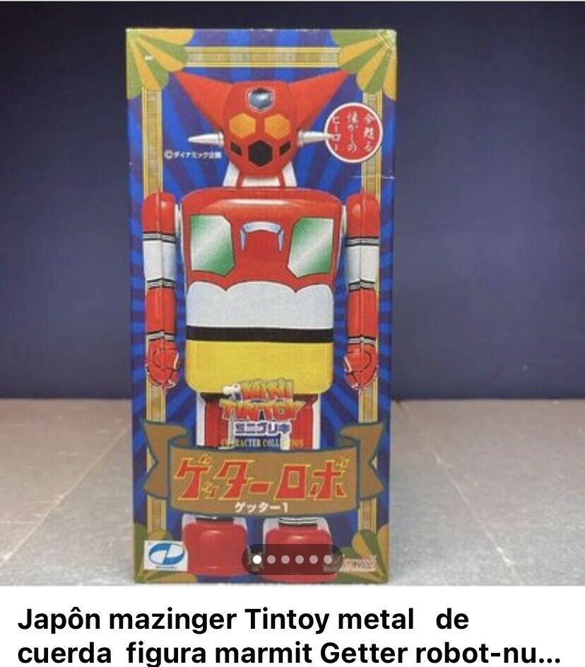 mazinger/ New.. getter robot tin toy / vintage