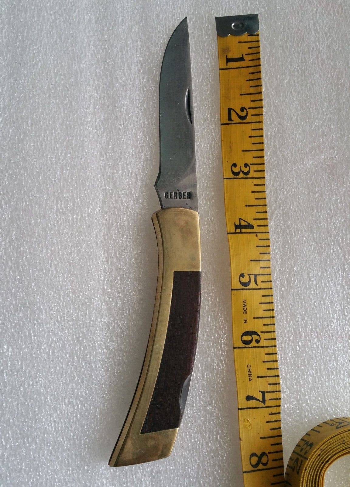 Gerber Sportsman II 2 Lockback Folding Pocket Knife Hunting Vintage USA 1980's
