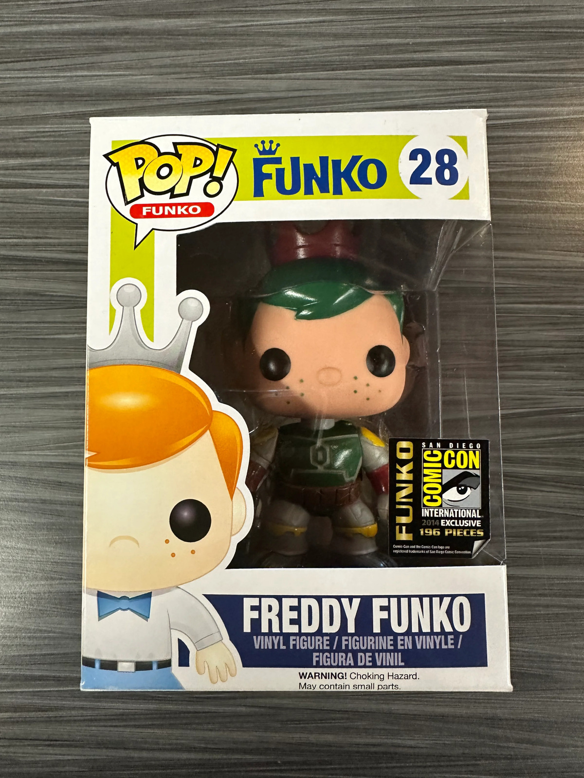 Funko POP Freddy Funko as Boba Fett (2014 SDCC)(196 PCS)(Damaged Box) #28