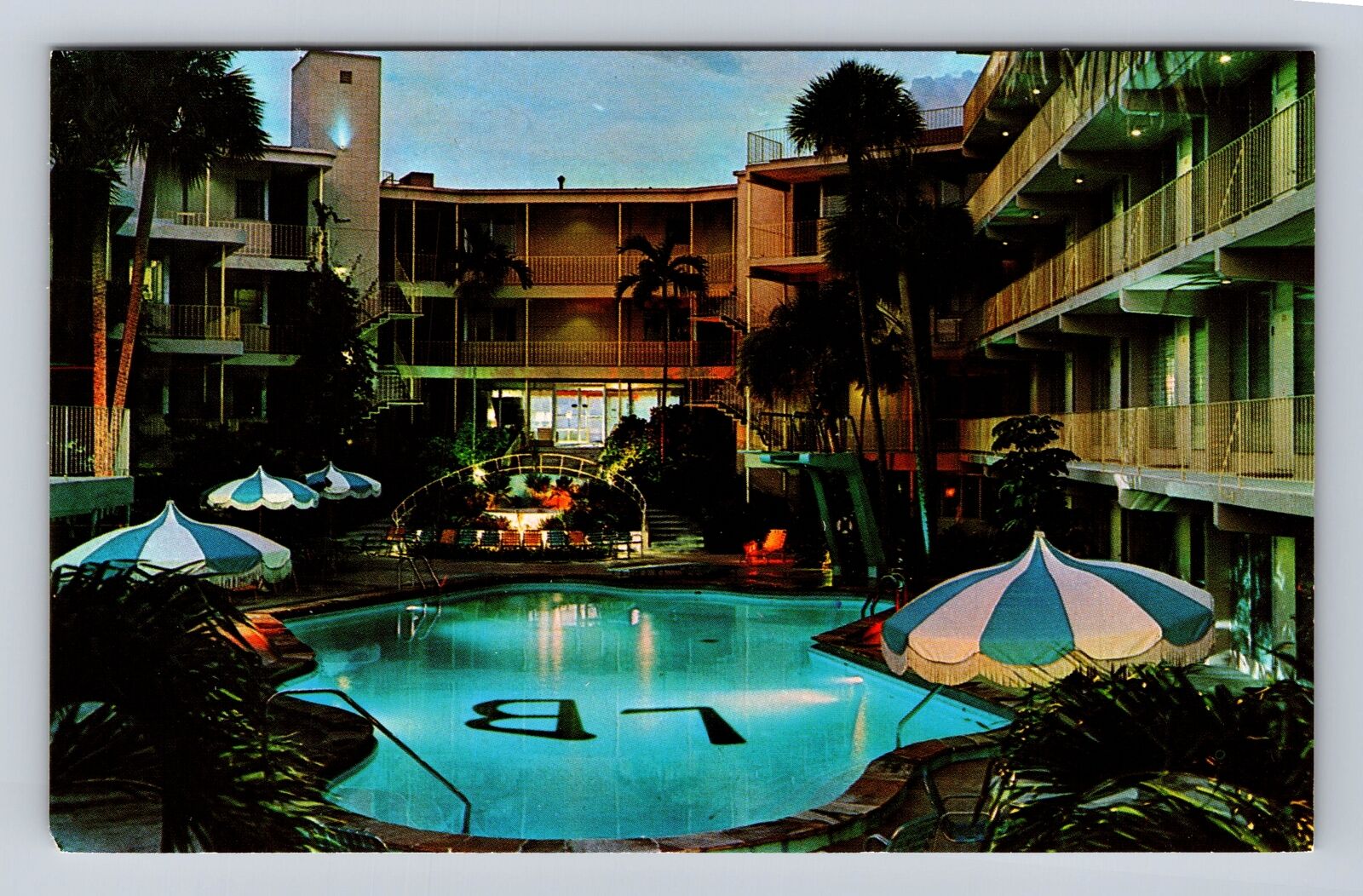 Fort Lauderdale FL-Florida, Lauderdale Biltmore, Advertising, Vintage Postcard