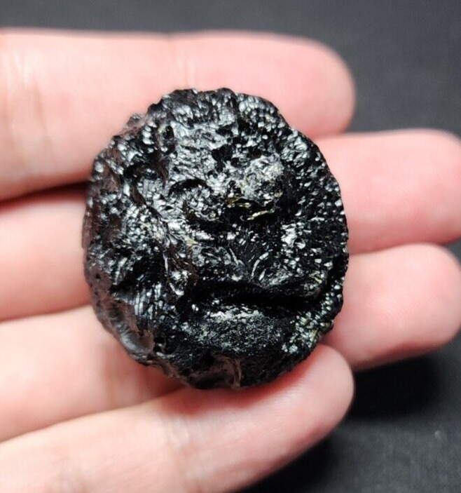 Billitonite Tektite Satam Meteorite Indonesia 38 Grams - 880072