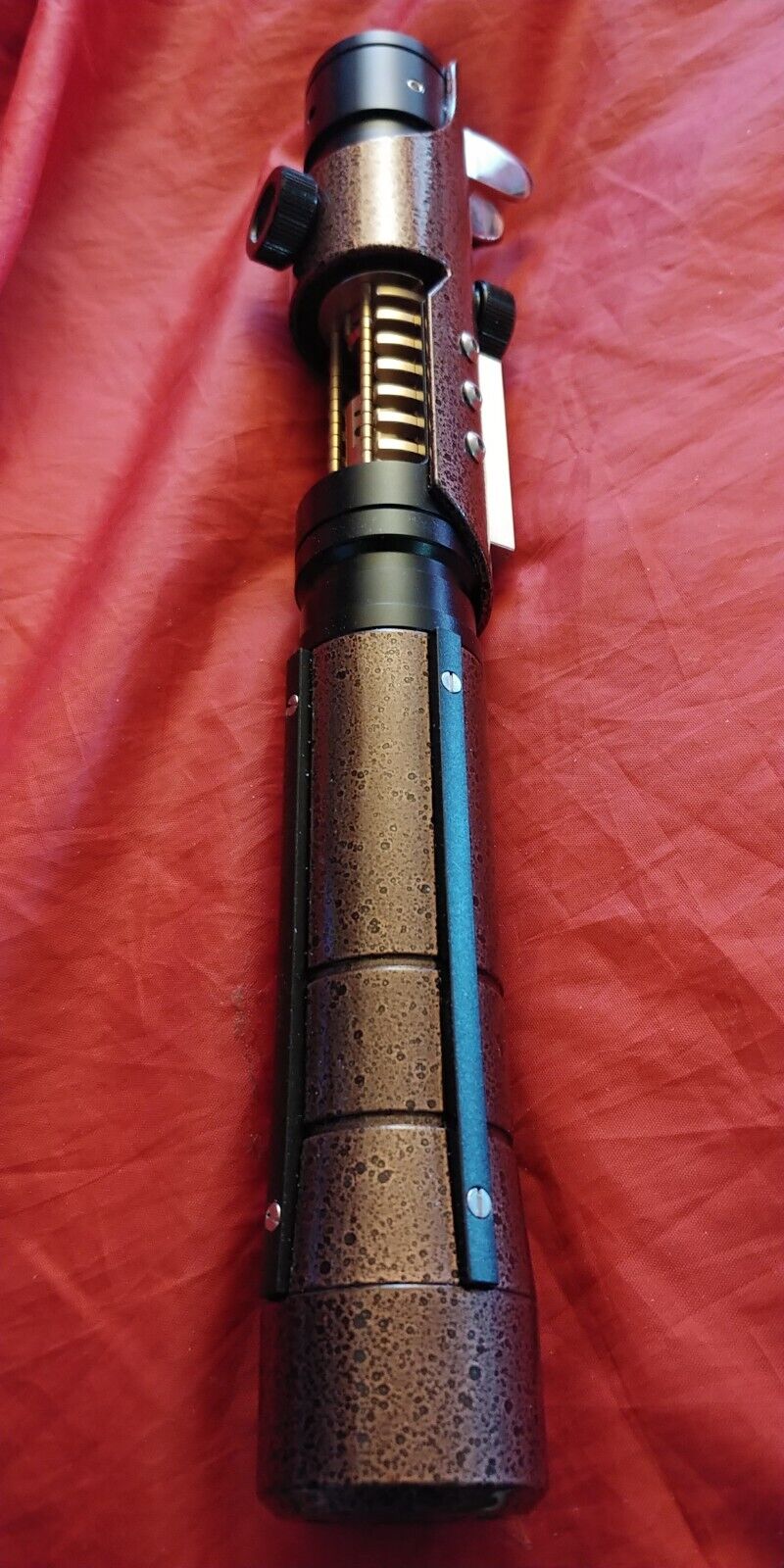 Star Wars Lightsaber Xenopixel Custom Copper Starkiller V2  W/Travel Case+