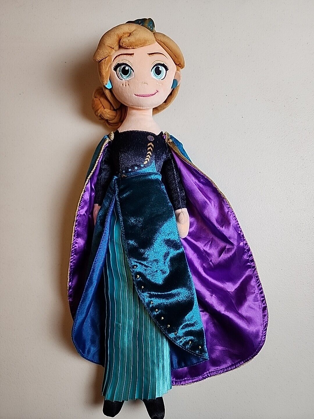 Disney Queen Anna Plush Doll Frozen 2 Medium 18'' Plush Doll Free Fast Shipping 