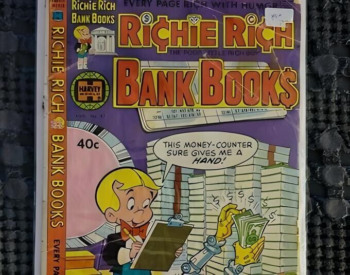 Richie Rich Bank Books comic book;  1980, No. 47