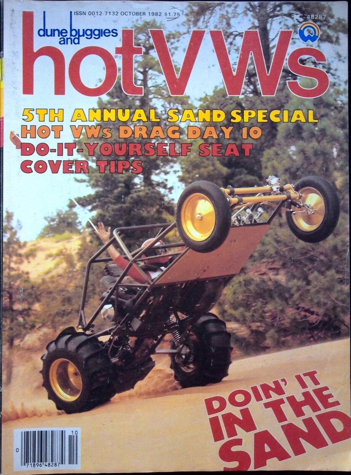 5TH ANNUAL SAND SPECIAL - HOT VW\'S MAGAZINE, VOLUME 15, NUMBER 10, OCTOBER 1982