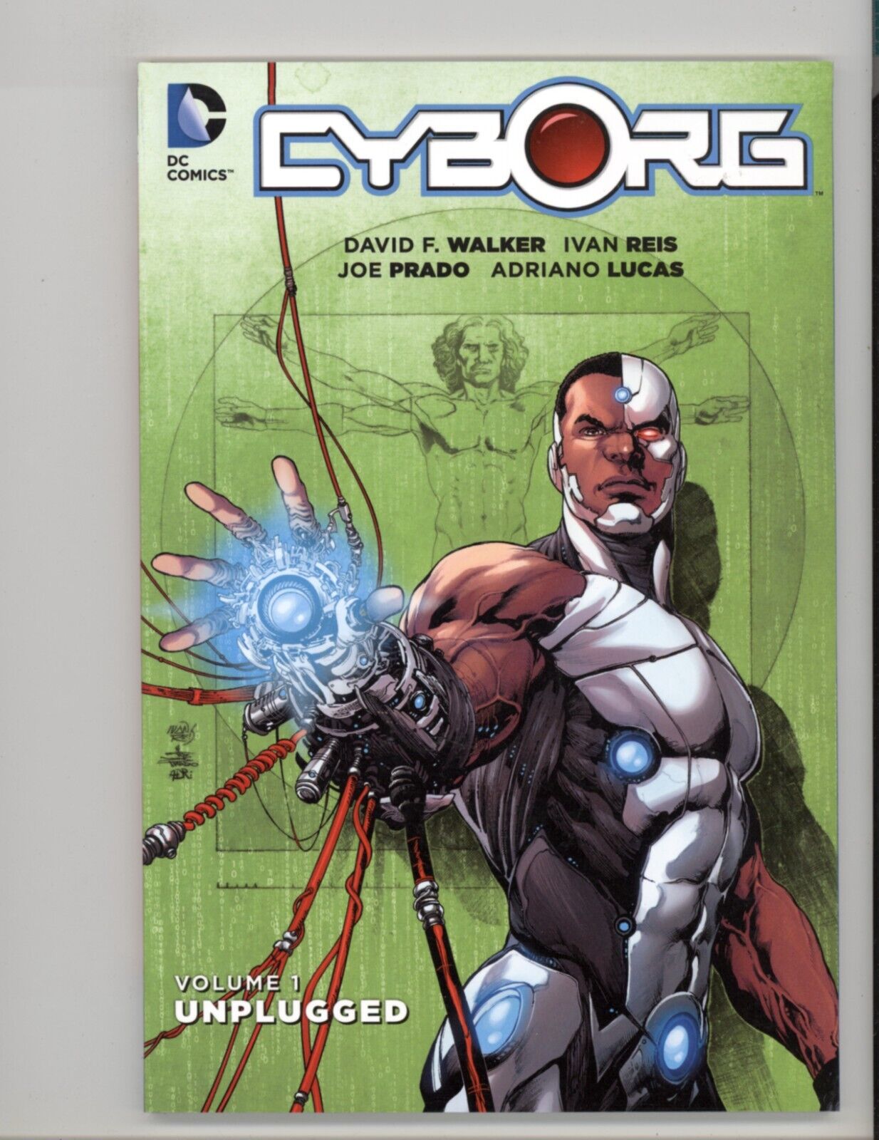 Cyborg Vol 1 Unplugged NEW Never Read TPB