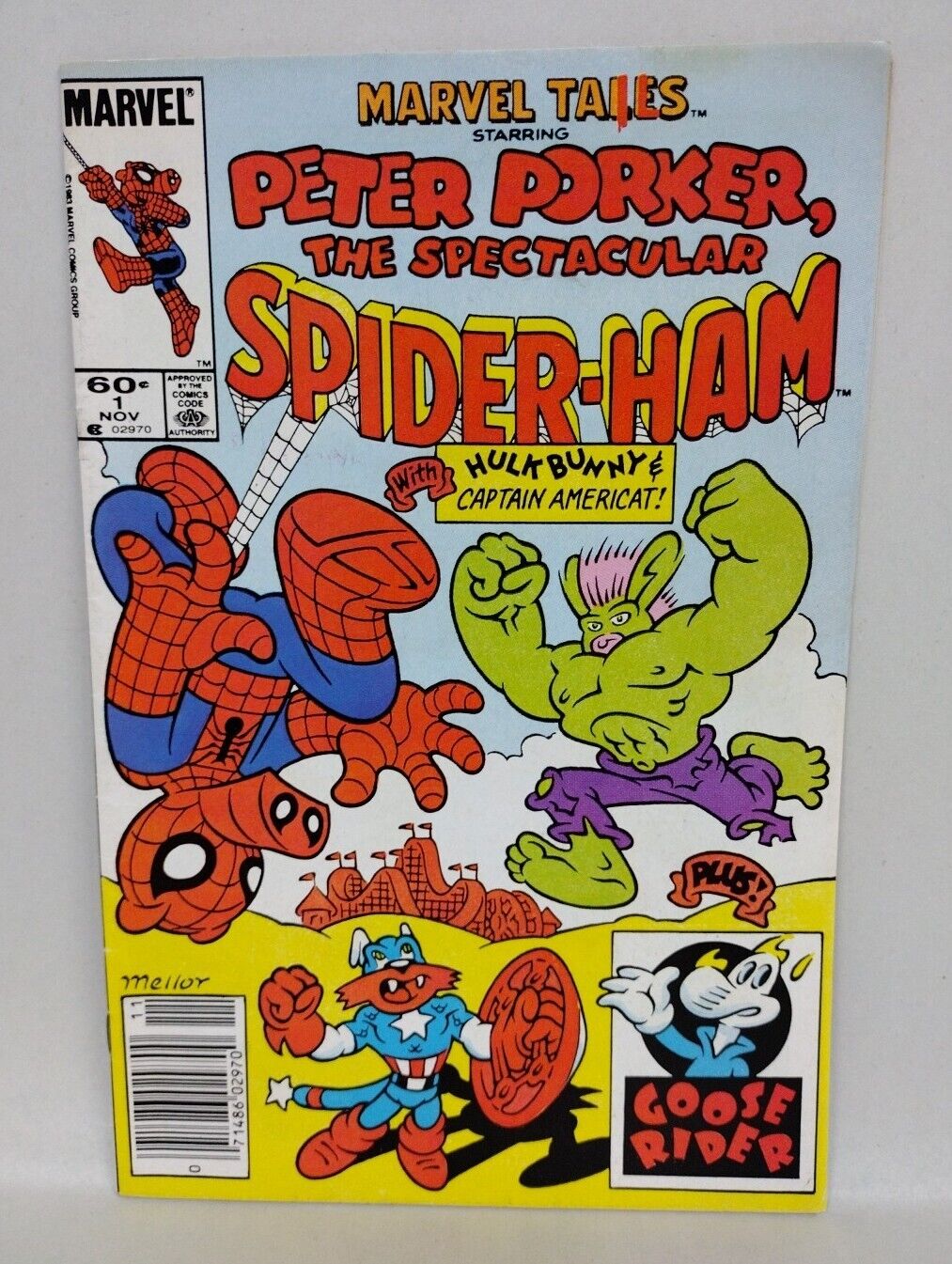 Marvel Tails Peter Porker Spectacular Spider-Ham #1 (1983) Comic 1st Appearance