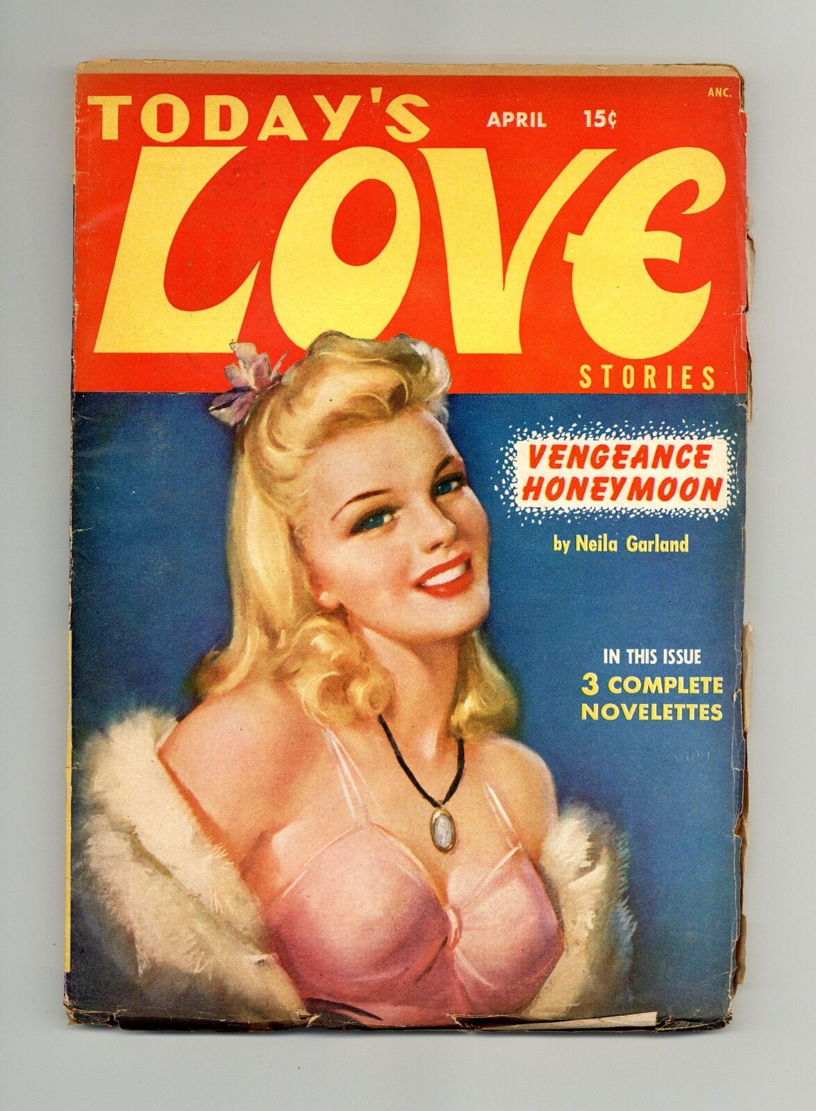 Today\'s Love Stories Pulp Apr 1950 Vol. 14 #1 FN