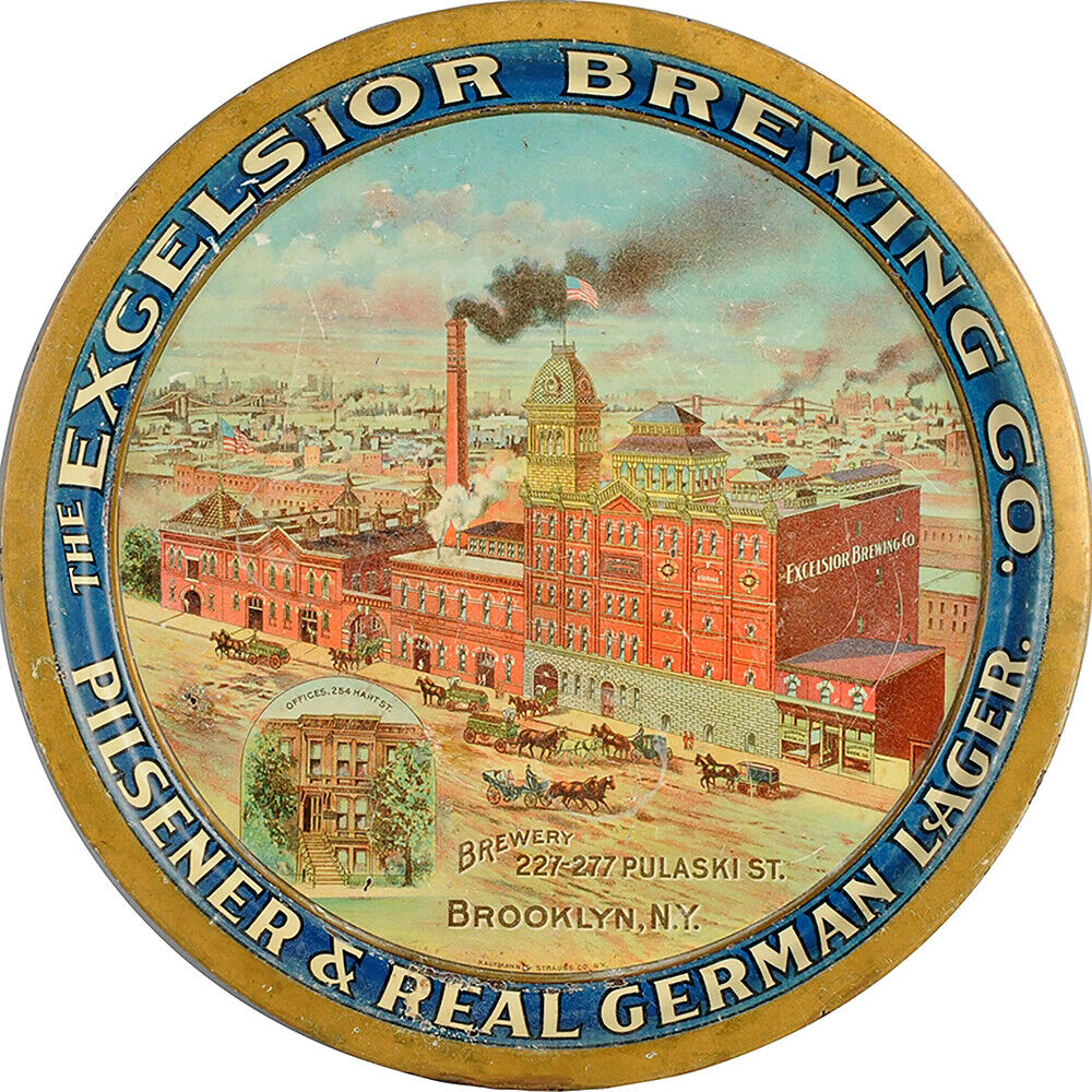 Vintage Excelsior Brewing Company Reproduction Metal Sign 