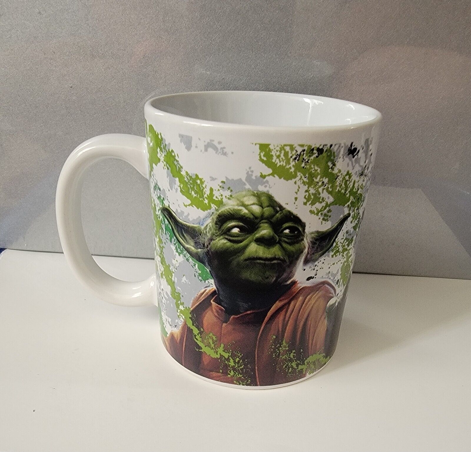 Rare Star Wars Yoda Ceramic Coffee Mug Galerir Lucasfilm