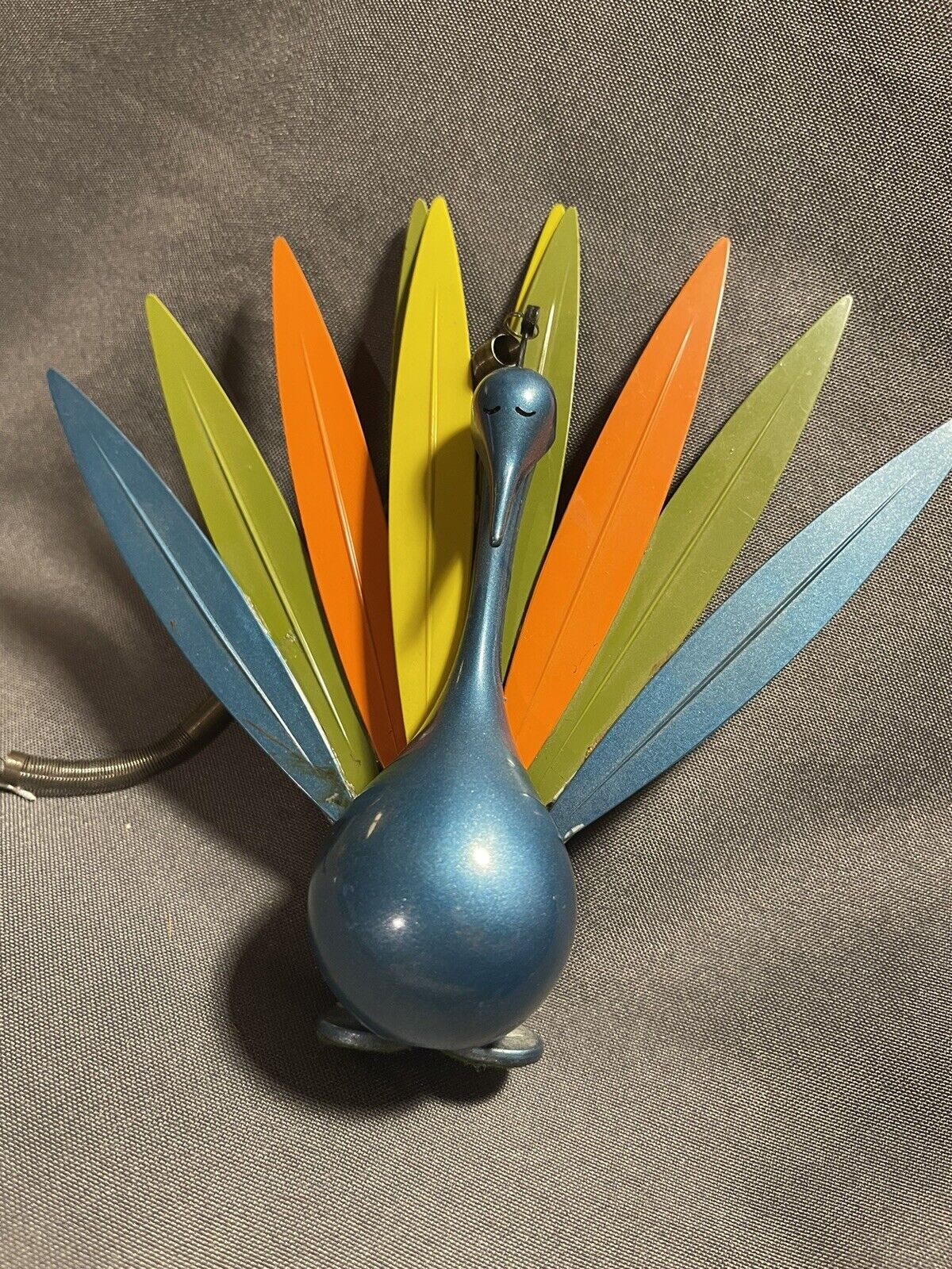Vintage Original Mid Century Gustav Ehrenreich Hoptimist Bird Peacock 