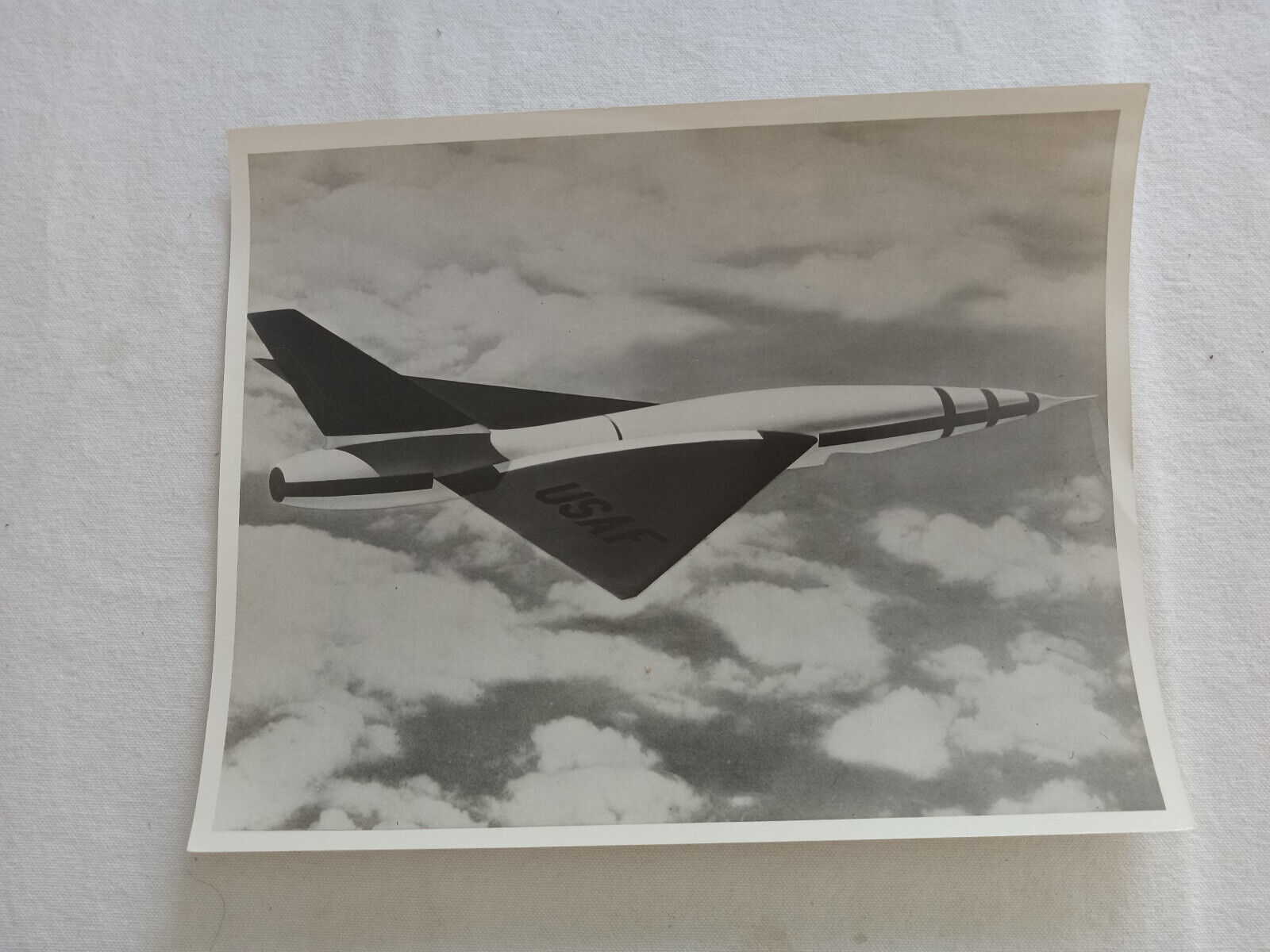 Fairchild Goose Missile test in flight Vintage Photo USAF Patrick AFB SM-73? ‘58