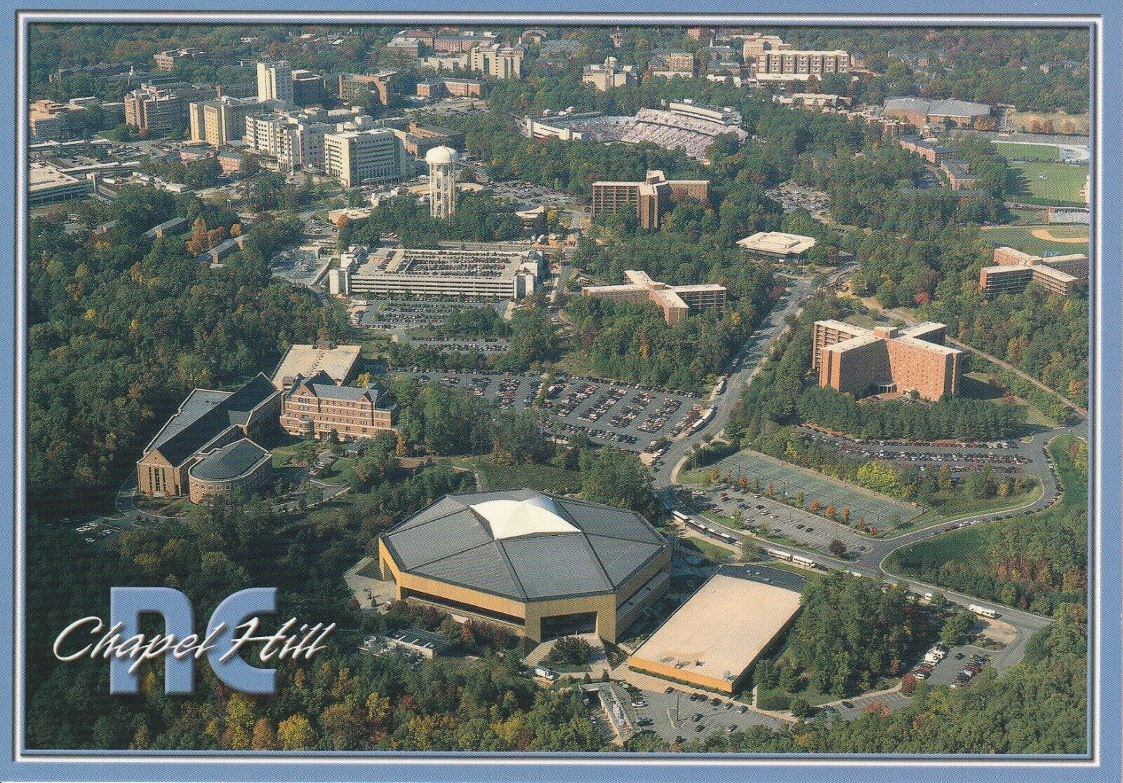 University North Carolina Tar Heels Dean Smith Center Basketball Arena Postcard