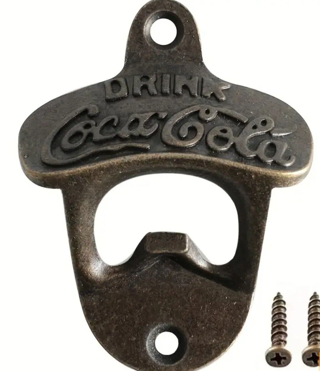 Vintage Drink Coca-Cola Coke Wall Mount Bottle Opener
