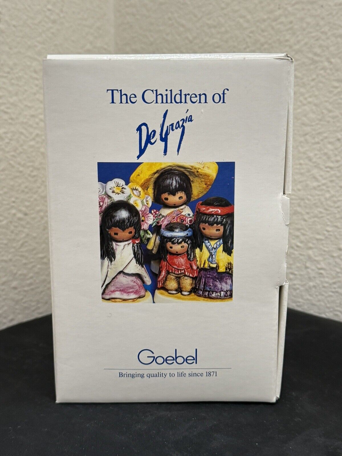 Children Of DeGrazia El Toro Bull Figurine New Box 1992 Nativity Goebel Germany