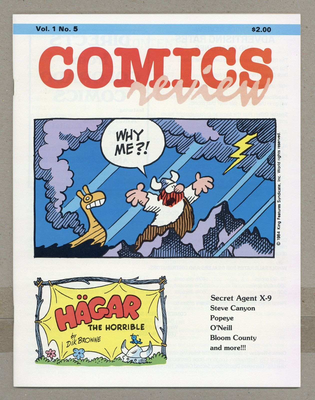 Comics Revue #5 VF+ 8.5 1984