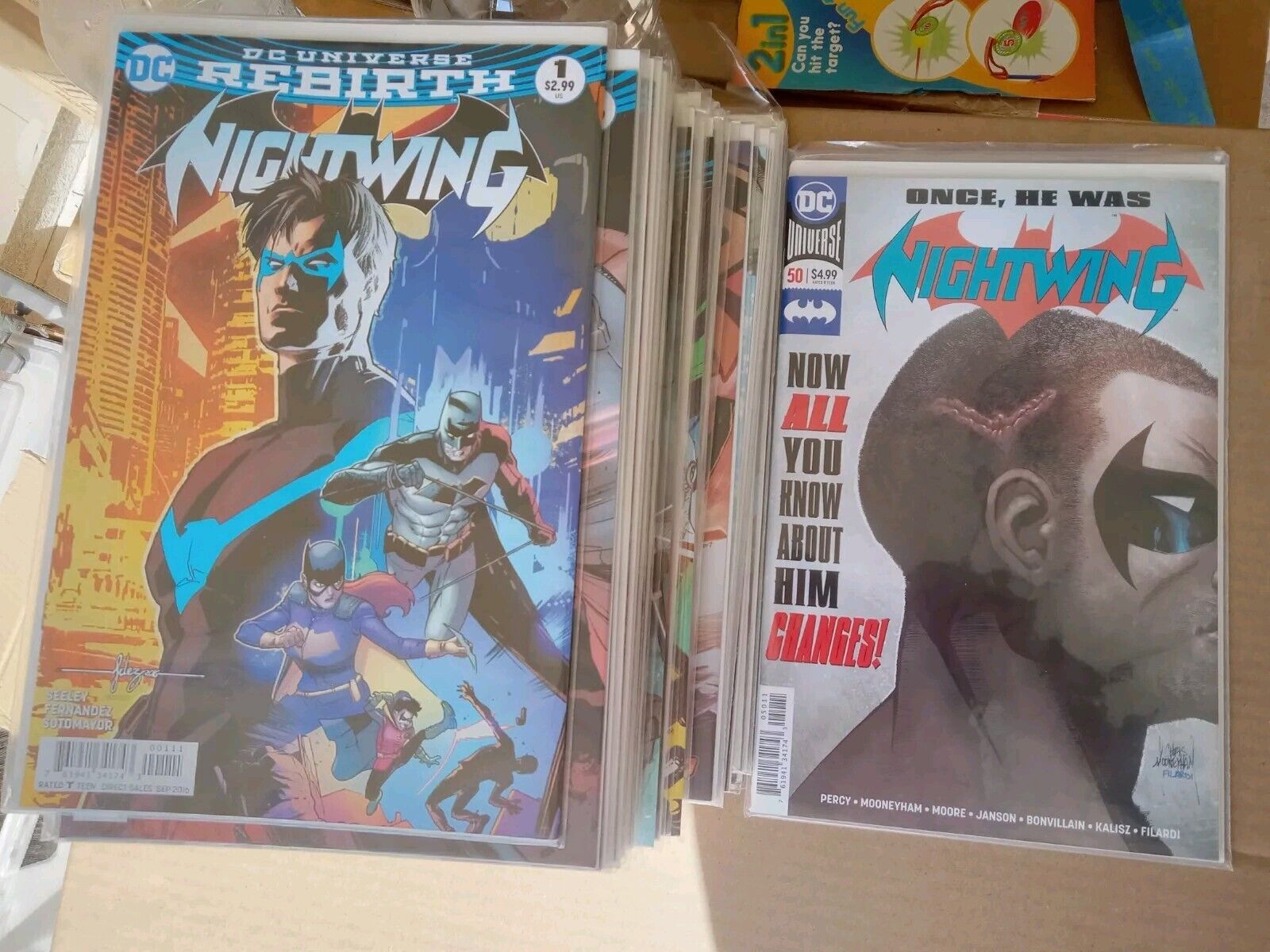 Nightwing (Vol 4, 2016) 1-50 + Annual 1 + Rebirth One-Shot Variants Complete Set
