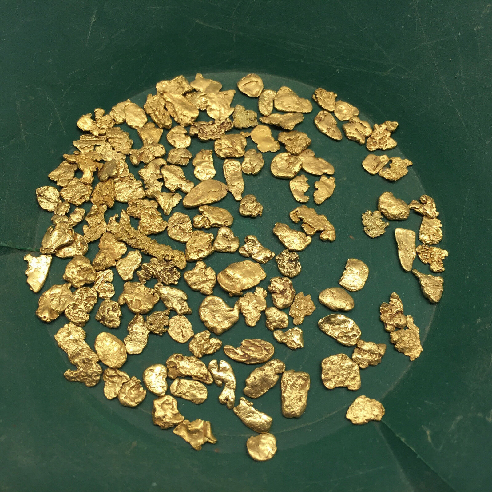 5 lb Gold Paydirt Unsearched & Gold Added Panning Flake Nugget Motherload