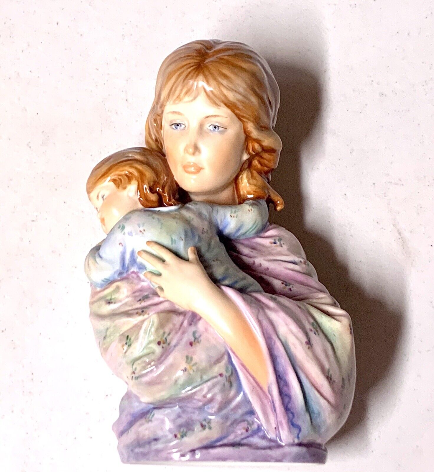 Maria And Child Sculpture by Edna Hibel Limited Edition 12/250 Made In W.Germany