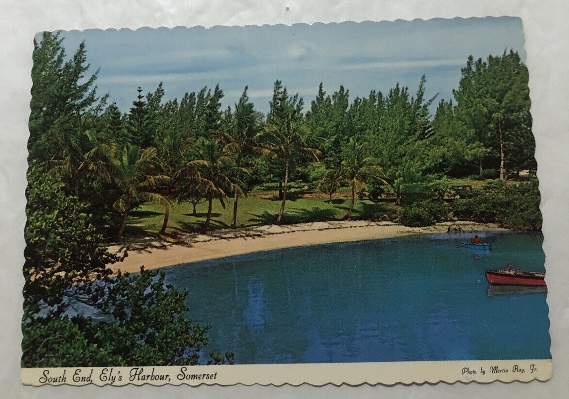 South End, Ely's Harbor, Somerset, Bermuda. Postcard (K2)