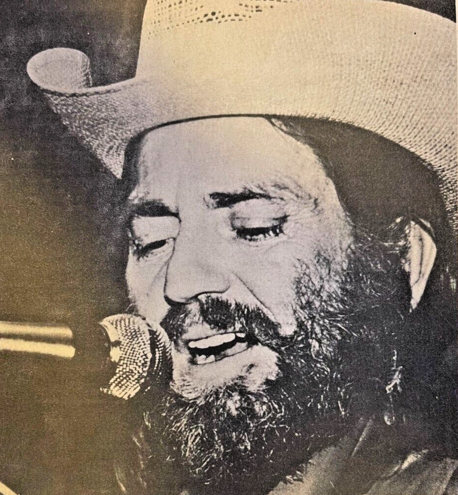 1978 Country Singer Willie Nelson