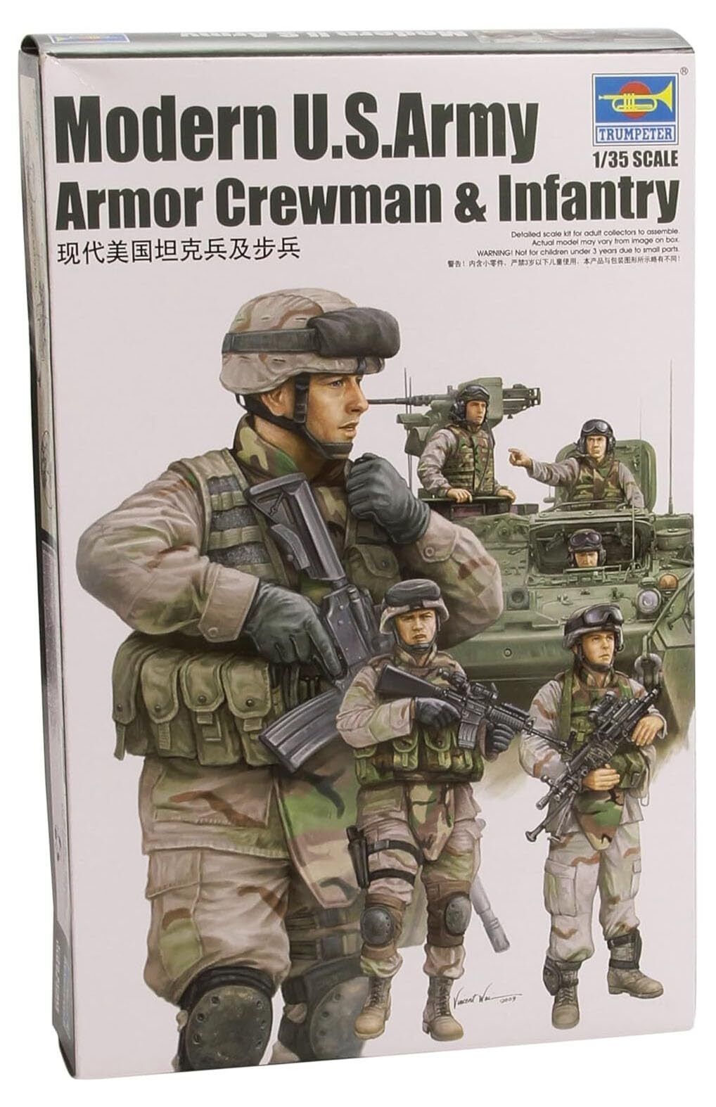 1/35 Current US Army Infantry & Vehicle Crew Set (00424)