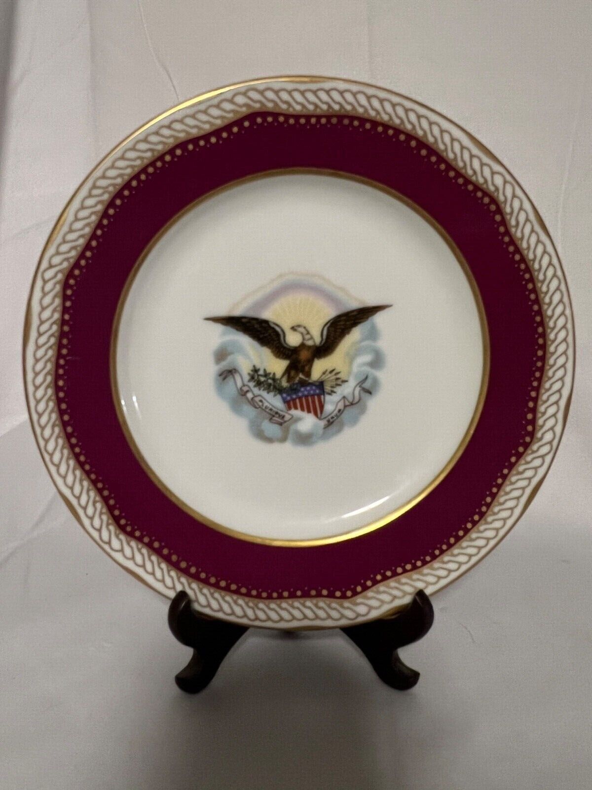White House Limited Edition Abraham Lincoln Fine China plate