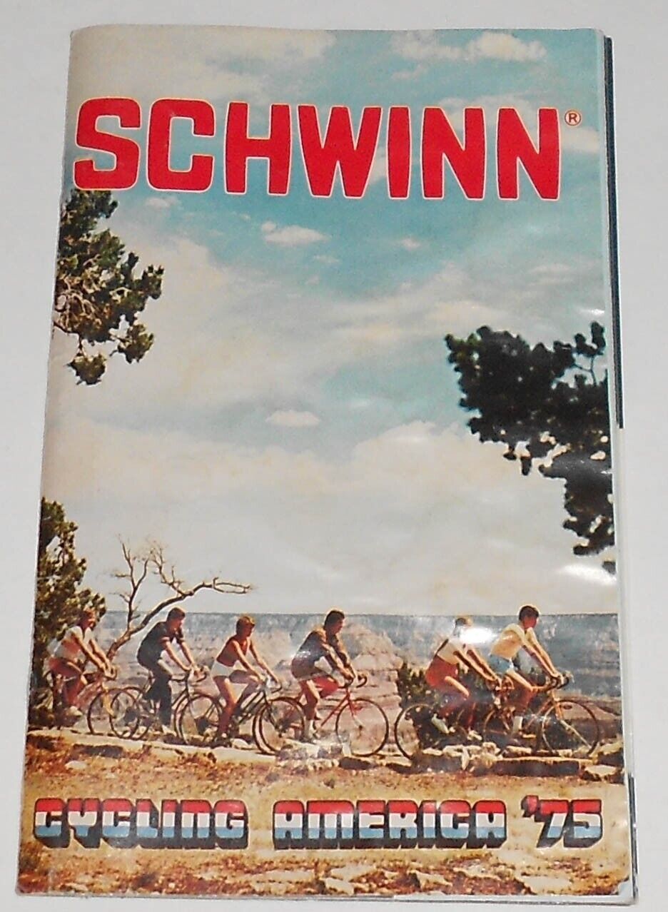 1975 SCHWINN Bicycle Specification Catalog STING-RAY Banana Seat