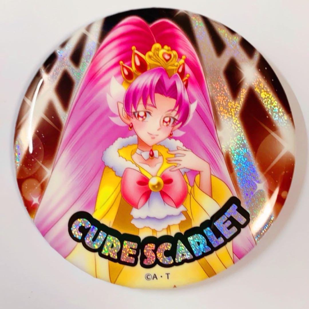 All Precure Live Cure Scarlet Hologram Can Badge