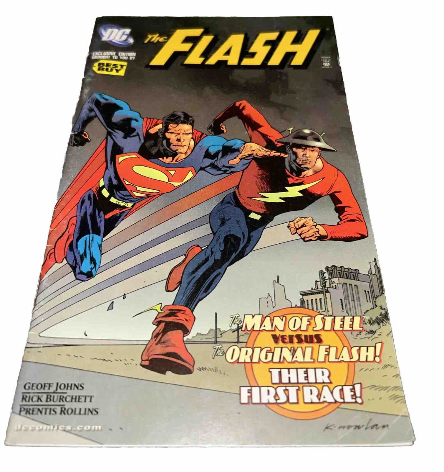 DC Comics First Flash Superman 1 Mini Comic Book 2002 Exclusive Edition Best Buy
