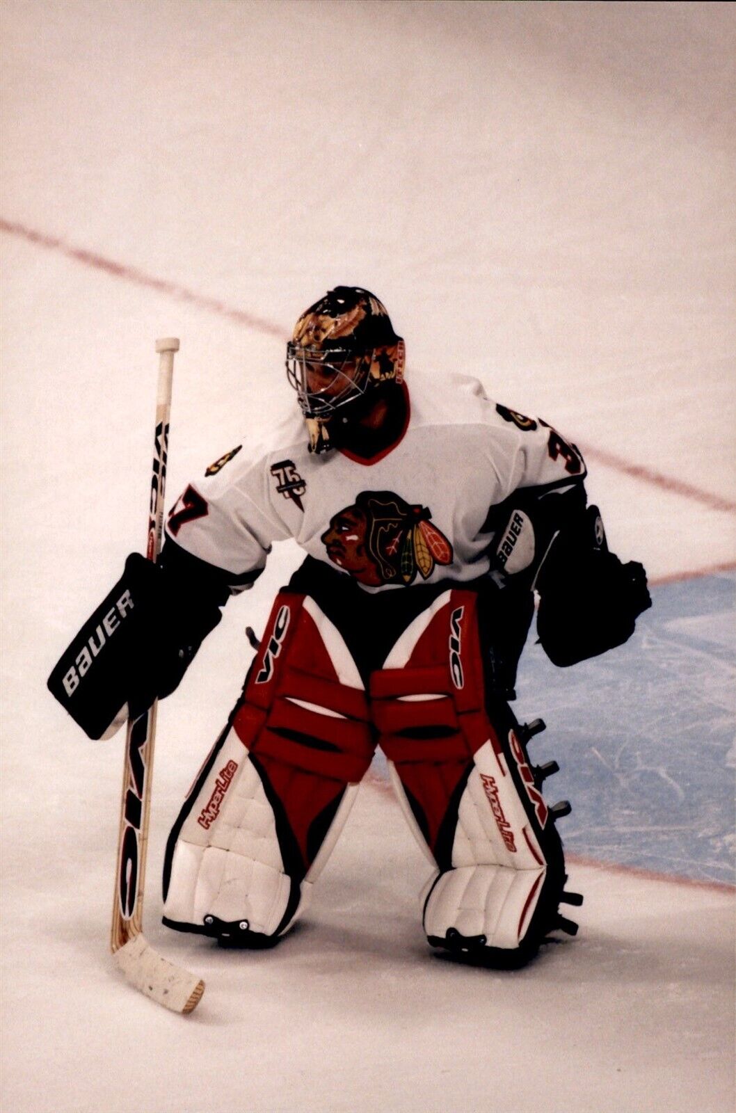 PF32 2000 Original Photo STEVE PASSMORE CHICAGO BLACKHAWKS NHL ICE HOCKEY GOALIE