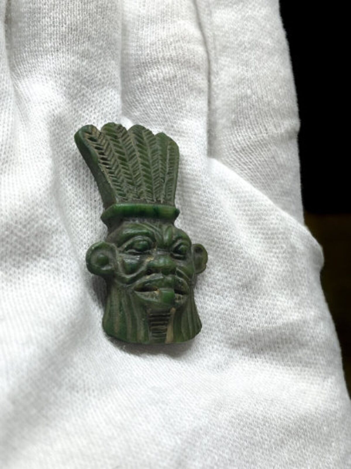 Handmade Small Egyptian God Bes - God of Joy - Made in Egypt