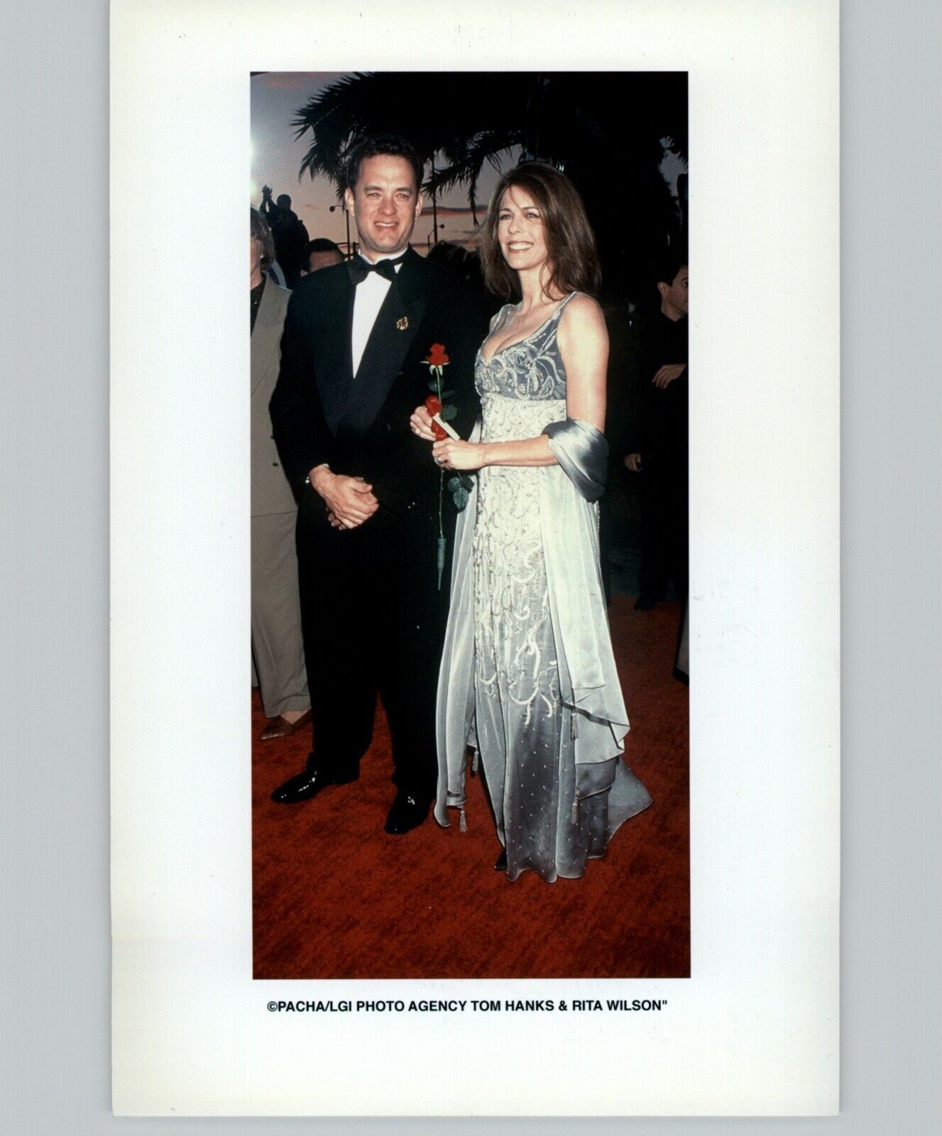 Tom Hanks & Rita Wilson Hanks Red Carpet Photo Movie Premiere Vintage 1990s