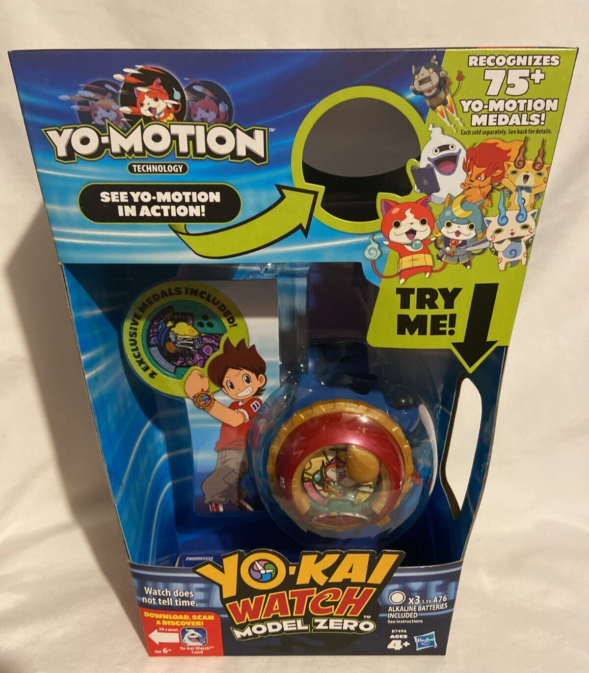 Yokai Yo-kai Watch Model Zero new recognizes 75+ yo-motion medals