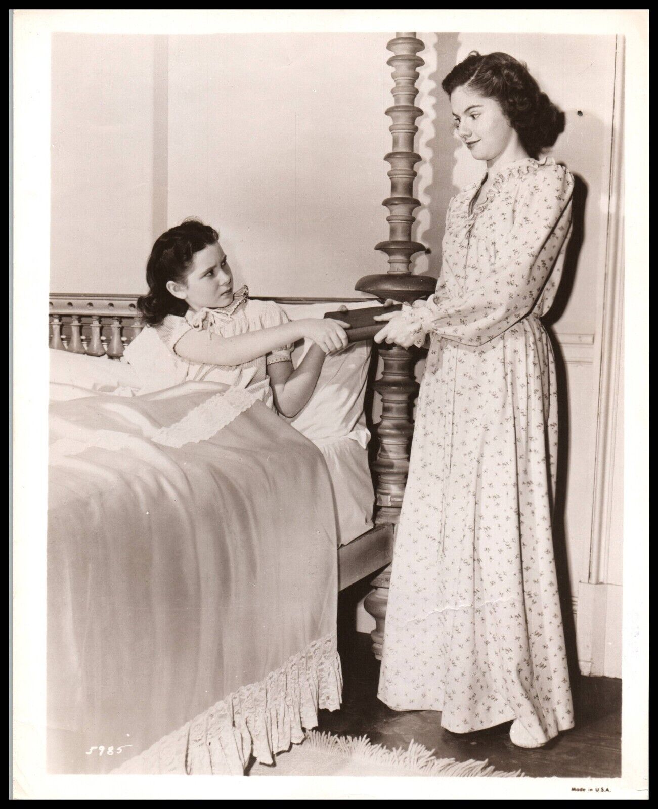 ANN E TODD + MARY ELEANOR DONAHUE 1950s PORTRAIT VINTAGE ORIG Photo  706