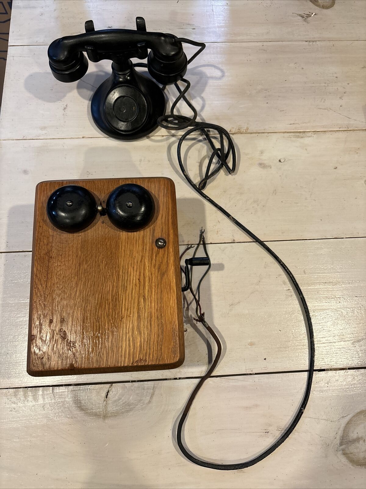 Antique Wooden Phone