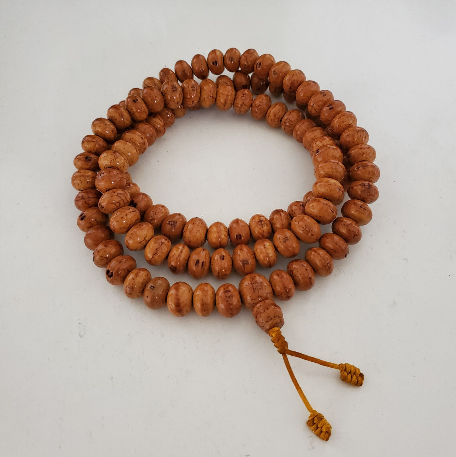 Tibetan Buddhist High Quality Bodhi Seeds 108 Prayer Beads 13mm - Nepal