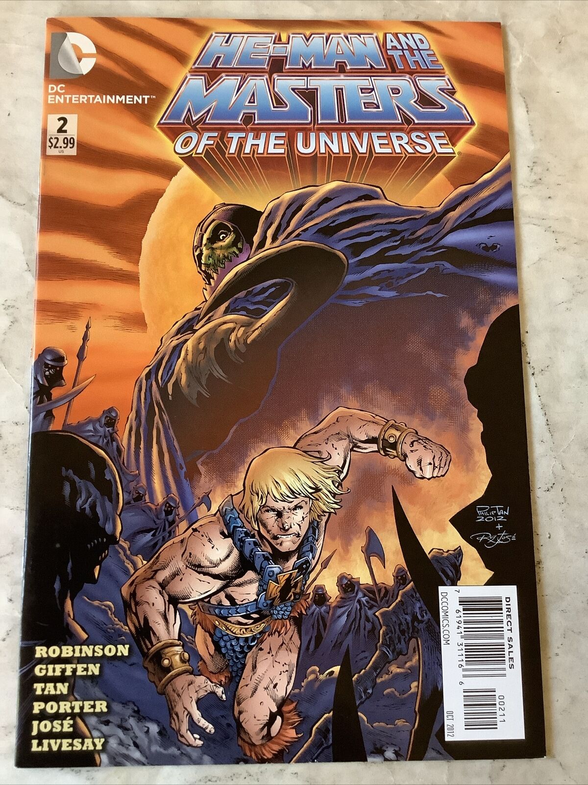 HE-MAN AND THE MASTERS OF THE UNIVERSE #2 NM :) Keith Giffen