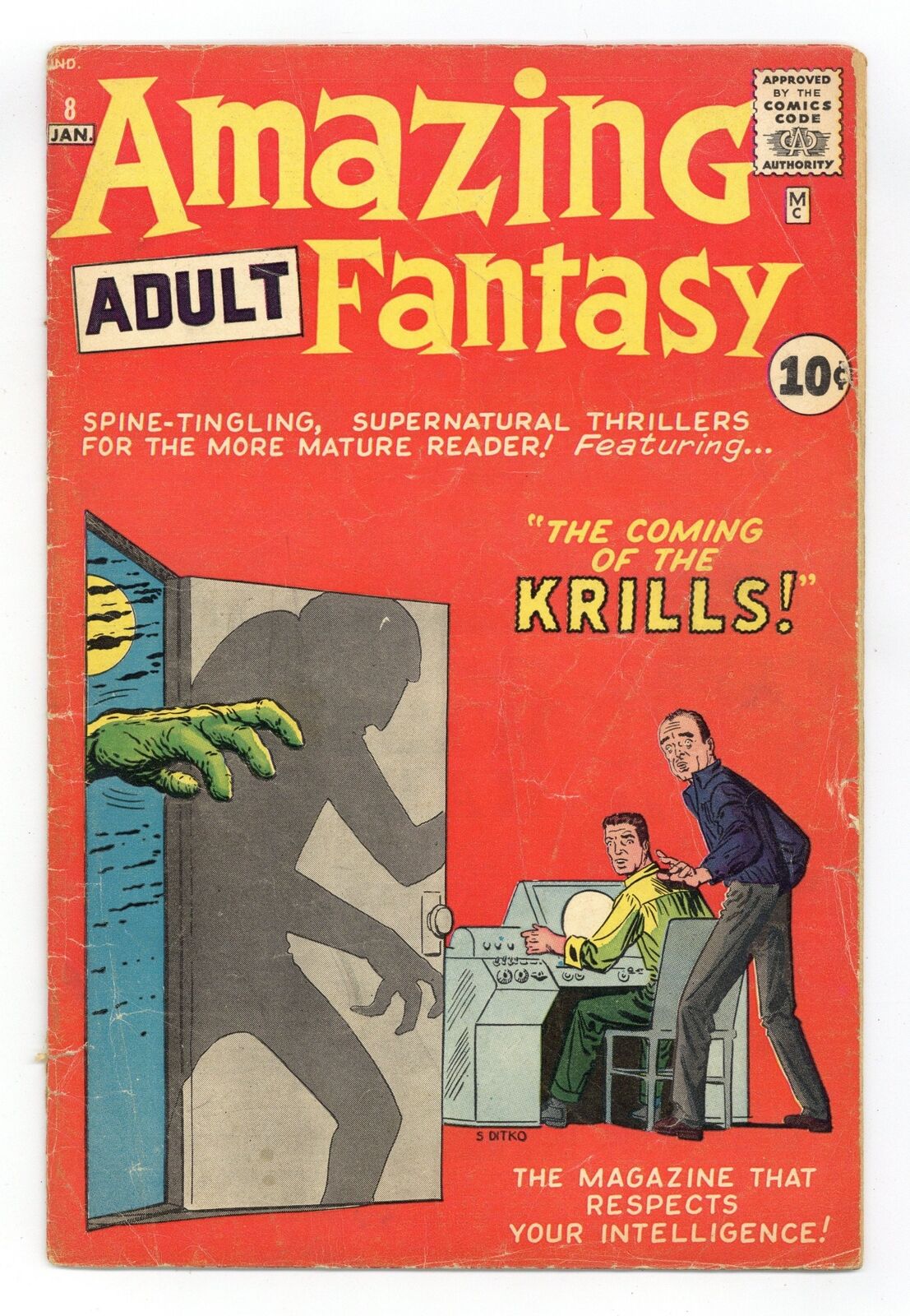 Amazing Adult Fantasy #8 GD 2.0 1962